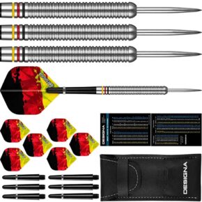 Misaladejuegos Dardos Designa Patriot X Darts Alemania 90% 24g D0746 - Imagen 2