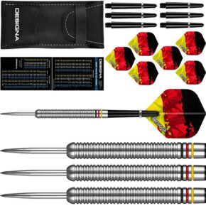Misaladejuegos Dardos Designa Patriot X Darts Alemania 90% 24g D0746 - Imagen 3
