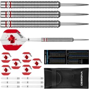 Misaladejuegos Dardos Designa Patriot X Darts Canada 90% 22g D0733 - Imagen 2