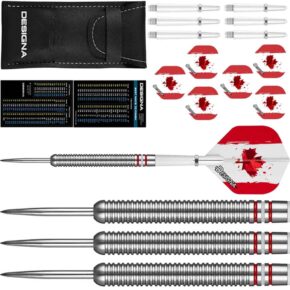 Misaladejuegos Dardos Designa Patriot X Darts Canada 90% 22g D0733 - Imagen 3