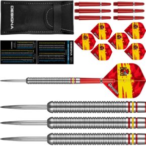 Misaladejuegos Dardos Designa Patriot X Darts España 90% 22g D0735 - Imagen 3