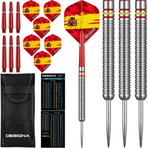 Misaladejuegos Dardos Designa Patriot X Darts España 90% 24g D0736