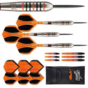 Misaladejuegos Dardos Perfect Darts Solarfox 3 Torpedo Negro Naranja 90% 22g D3551 - Imagen 3