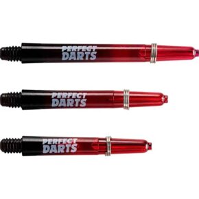 Misaladejuegos Cañas Perfectdarts Dos Tonos Negro Rojo Intermedia S1199 - Imagen 2