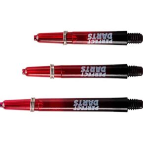 Misaladejuegos Cañas Perfectdarts Dos Tonos Negro Rojo Intermedia S1199 - Imagen 3