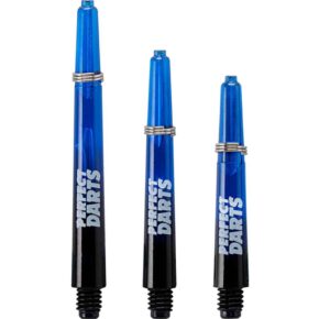 Misaladejuegos Cañas Perfectdarts Dos Tonos Negro Azul Larga S1197