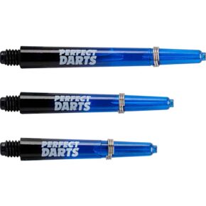 Misaladejuegos Cañas Perfectdarts Dos Tonos Negro Azul Larga S1197 - Imagen 3
