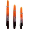 Misaladejuegos Cañas Perfectdarts Dos Tonos Negro Naranja Intermedia S1205