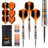 Misaladejuegos Dardos Perfect Darts Solarfox 2 Bomb Negro Naranja 90% 24g D3548