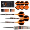 Misaladejuegos Dardos Perfect Darts Solarfox 2 Bomb Negro Naranja 90% 24g D3548 - Imagen 2