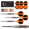 Misaladejuegos Dardos Perfect Darts Solarfox 1 Scallop Negro Naranja 90% 22g D3545 - Imagen 3
