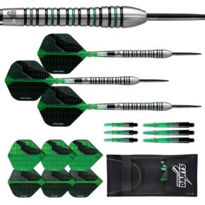 Misaladejuegos Dardos Perfect Darts Black Grenade Ringed Negro Verde 90% 23g D3568 - Imagen 2