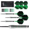 Misaladejuegos Dardos Perfect Darts Black Grenade Ringed Negro Verde 90% 23g D3568 - Imagen 3