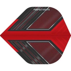 Misaladejuegos Plumas Perfect Darts Space Raider No2 Std Negra Roja F3246 - Imagen 3