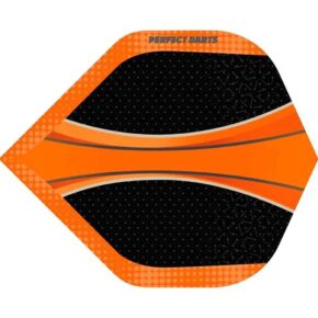 Misaladejuegos Plumas Perfect Darts Solarfox No2 Std Negro Naranja F3249 - Imagen 3