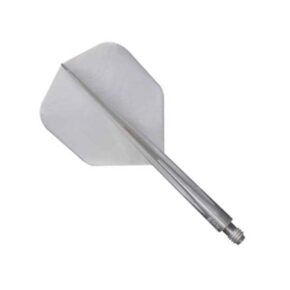 Misaladejuegos Plumas Condor Axe Shape Metallic Pearl Silver M 27.5mm 3 Uds. - Imagen 3