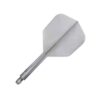Misaladejuegos Plumas Condor Axe Shape Metallic Pearl Silver S 21.5mm 3 Uds.