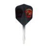 Misaladejuegos Plumas Condor Axe Shape Yuki Yamada Get Luck Transparente Negro S 21.5mm 3 Uds. - Imagen 2