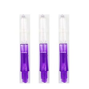 Misaladejuegos Cañas L-Style Laro Silent Giratoria Transparente Morada 130 extra corta SIL130PU