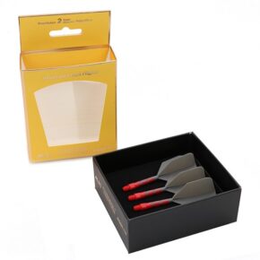 Misaladejuegos Plumas Cuesoul Rost T19 Talla M 69mm Smokey Red AK5711-2M - Imagen 2