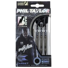 Misaladejuegos Dardos Target Darts Power Phil Taylor Power 8 Black 24gr 80% 200216 - Imagen 3