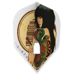 Misaladejuegos Plumas L-Style Shape Champagne Kiyo hime L3C-KY