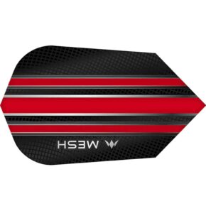 Misaladejuegos Plumas Mission Darts Slim Mesh Rojo F1970 - Imagen 3