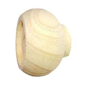 Misaladejuegos Madera Nivelador Piña de para futbolin Catalán 95mm X 65mm Natural - Imagen 3