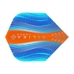 Misaladejuegos Plumas Harrows Darts Silika Lumen n6 Shape 5119 Cyan Orange 5126 - Imagen 3