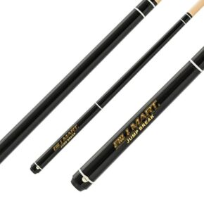 Misaladejuegos Taco de billar Break Jump Classic Billmart Negro con junta de liberación rápida 13mm 19oz 20041573-19oz