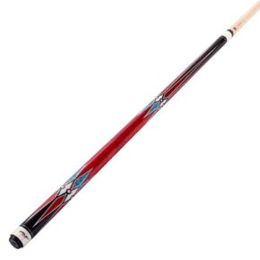 Misaladejuegos Taco de billar americano Centurion Riley Rojo 13mm 18oz RMP-2C-18oz - Imagen 2
