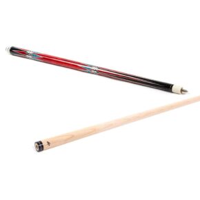 Misaladejuegos Taco de billar americano Centurion Riley Rojo 13mm 18oz RMP-2C-18oz - Imagen 3