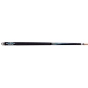 Misaladejuegos Taco de billar americano Riley Centurion Negro y Azul con agarre de cuero 13mm 20oz W-P6C-20oz - Imagen 3