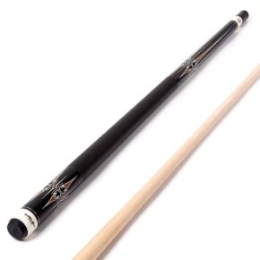 Misaladejuegos Taco de billar americano Riley Centurion Negro con agarre de cuero 13mm 21oz W-P5C-21oz - Imagen 3