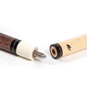 Misaladejuegos Taco de billar americano Riley Marrón con agarre de cuero 13mm 20oz W-R4C-20oz - Imagen 2
