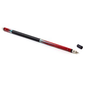 Misaladejuegos Taco de billar americano Riley Centurion Rojo con agarre de cuero 13mm 21oz W-P4C-21oz - Imagen 4