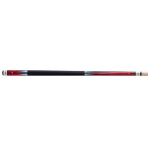 Misaladejuegos Taco de billar americano Riley Centurion Rojo con agarre de cuero 13mm 21oz W-P4C-21oz - Imagen 7