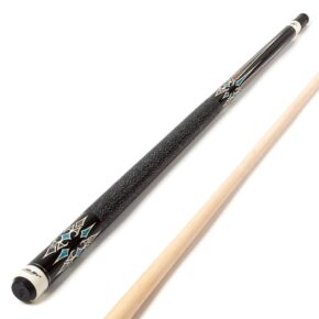 Misaladejuegos Taco de billar americano Riley Centurion Negro y Azul 13mm 20oz W-X2C-20oz - Imagen 3