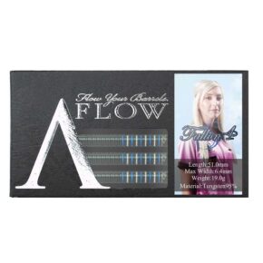 Misaladejuegos Dardos Dynasty Darts A-Flow Black Line Type X Fallon 4s 95% 19gr - Imagen 3