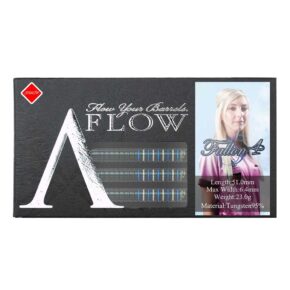 Misaladejuegos Dardos Dynasty Darts A-Flow Black Line Type X Fallon 4s 95% 23gr - Imagen 3