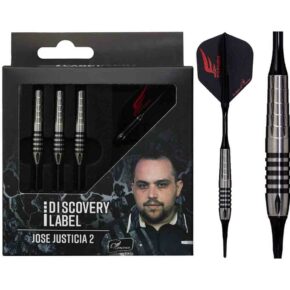 Misaladejuegos Dardos Cosmo Darts Discovery Label Jose Justicia V2 90% 18g - Imagen 3