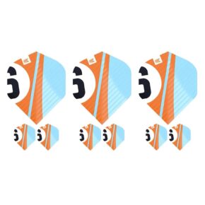 Misaladejuegos Plumas Target Chicane Pro.Ultra Orange Flights (3 Sets) No.2 Standard 337213