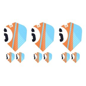Misaladejuegos Plumas Target Chicane Pro.Ultra Orange Flights (3 Sets) No.6 Shape 337214