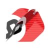 Misaladejuegos Plumas Target Chicane Pro.Ultra Red Flights (3 Sets) No.2 Standard 337210 - Imagen 3