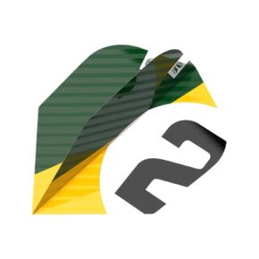 Misaladejuegos Plumas Target Chicane Pro.Ultra Green Flights (3 Sets) Ten-X Shape Mini 337209 - Imagen 3