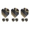 Misaladejuegos Plumas Target Chicane Pro.Ultra Black Flights (3 Sets) No.6 Shape 337220
