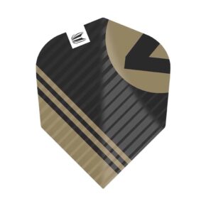 Misaladejuegos Plumas Target Chicane Pro.Ultra Black Flights (3 Sets) Ten-X Shape Mini 337221 - Imagen 2