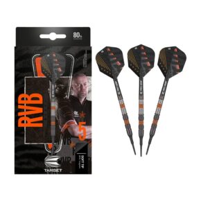 Misaladejuegos Dardos Target Raymond Van Barneveld RVB Black Edition 80% 18gr 210311 - Imagen 3
