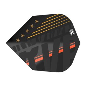 Misaladejuegos Plumas Target RVB 80% Raymond van Barneveld No.6 Shape Negro 337050 - Imagen 3