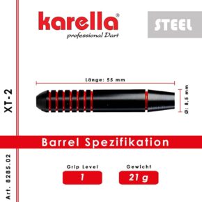 Misaladejuegos Dardos Karella XT 2 Serie Laton 21g 8285.02 - Imagen 5
